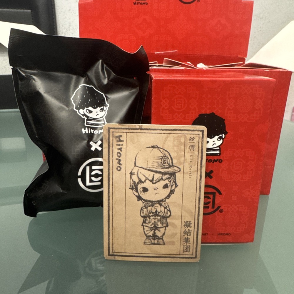 Authentic POP MART Hirono x CLOT Series- Confirmed (Silk Royale)- US Seller