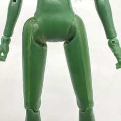 Mego Wizard Of Oz: WICKED WITCH 8″ Action Figure Doll No Clothes Vtg 1974