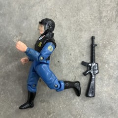 Toy Island Vintage Toy 1994 RoboCop Figure Soldier with Weapon Toy