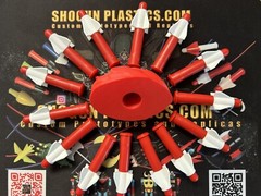 Mazinger Z Hover Pilder with V1 Missile set of 14 Jumbo Machinder Popy