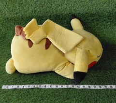 Pokemon Sleeping Pikachu Plush Soft Jumbo Large Pillow Buddy 18” Jazwares 2022