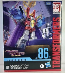 Transformers Studio Series Coronation Starscream 86 Leader Class Action Figure