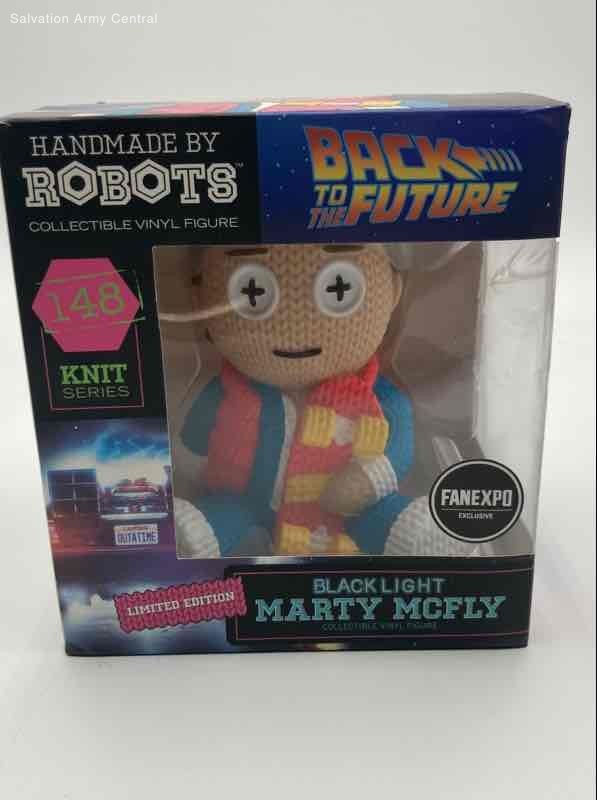 Handmade By Robots “Back To The Future” Black Light Marty McFly Vinyl Figure