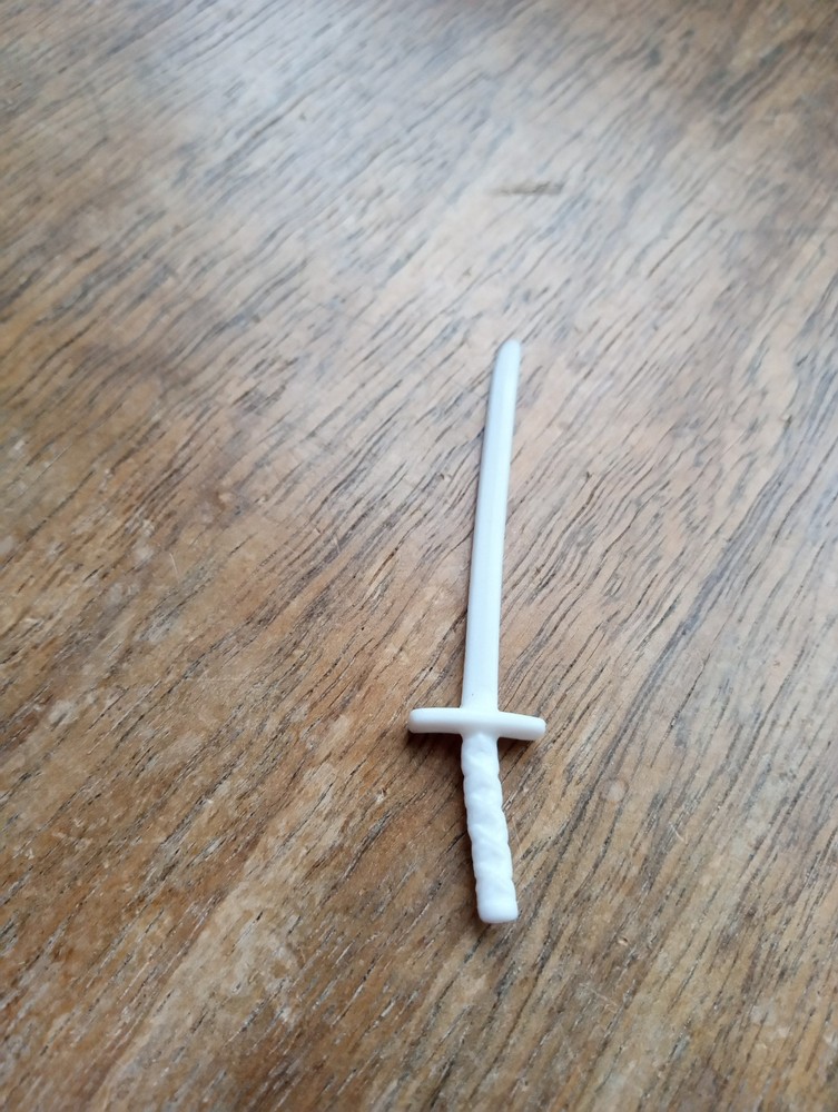 1992 Ninja Force Storm Shadow Katana Sword Accessory GI Joe Hasbro Original