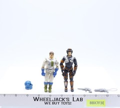 Maverick & Blocker Battle Force 2000 COMPLETE W/ 34 Cardback G.I. Joe Vintage