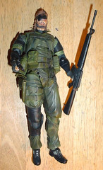 Play Arts Kai Metal Gear Solid Peace Walker Snake Jungle Fatigues Version LOOSE