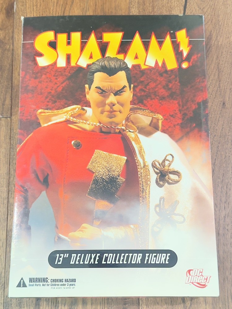 SHAZAM! 13″ Deluxe Collector Figure DC Direct NEW!