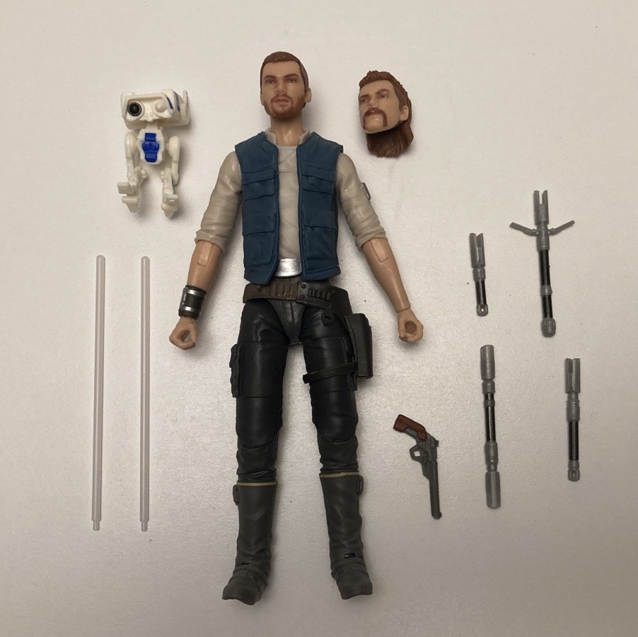 Star Wars The Black Series Amazon Exclusive Cal Kestis 6” Action Figure Loose