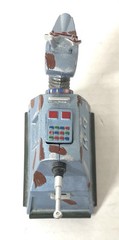VINTAGE DR WHO K-9 ON WHEELS 2 LOT, (1) 2012 BBC WORKING SOUND & LIGHTS L@@K!