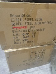 3ATOYS 3A Real Steel ATOM Collectible Action Figure Model Limited Box Boy Gift