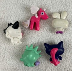 Moshi Monsters Moshlings Figures Lot of 20 Toy Figurines Katsuma Poppet