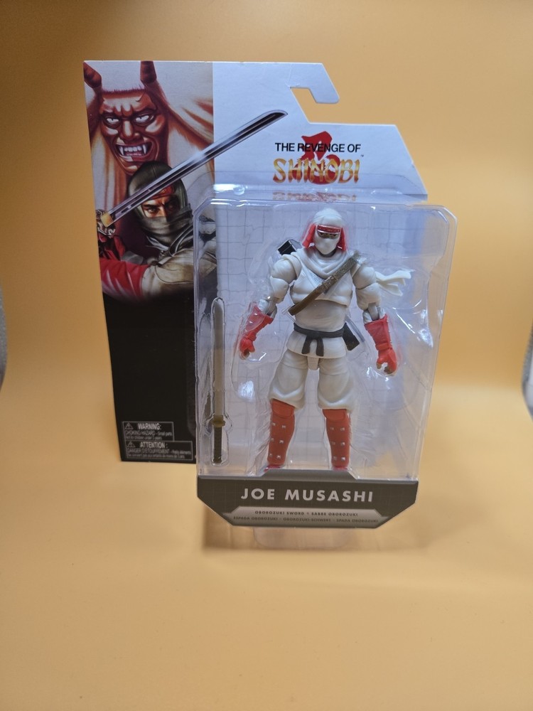 SEGA Revenge of Shinobi Joe Musashi with Sword 4″ Jakks Action Figure