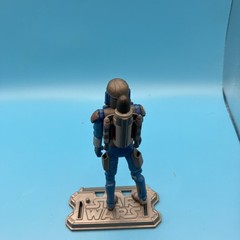 Star Wars Mandalorian Warrior Clone Wars figure 2010 Hasbro 3.75″