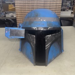 Axe Woves STAR WARS The Black Series The Mandalorian Adult Cosplay Helmet