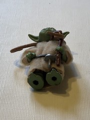 1980 Vintage Star Wars BROWN SNAKE DARK CANE Yoda Complete Action Figure