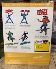 Lot Of 3 Playing Mantis 12 inch Captain Action Figure NIB Kay Bee Toys Exclusive