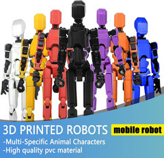 Assembled – Upgrade 3D Print Multi-Articulated Action Figure, T13 Action Figure,