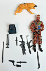 GI Joe Black Major Custom Cobra Figure Lot of 4 100% Complete