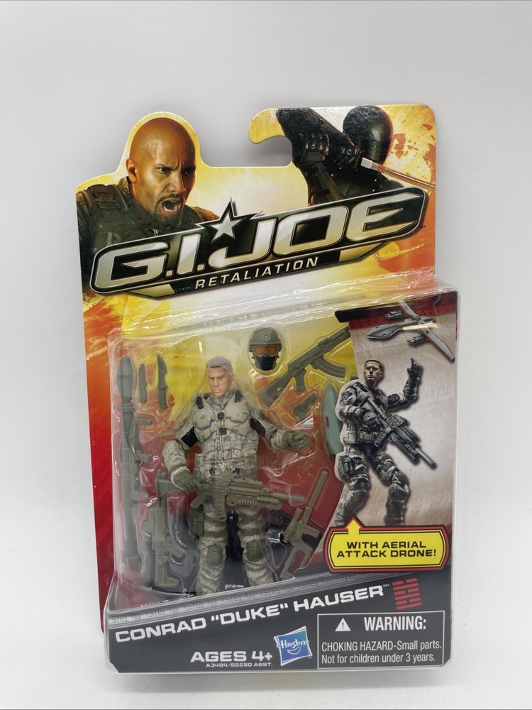 2012 GI Joe Retaliation Movie CONRAD “DUKE” HAUSER Channing Tatum Figure