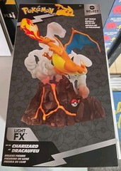CHARIZARD – Jazwares – Pokemon Select Deluxe 13″ Collector Statue – NEW RARE