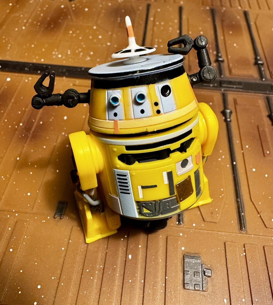 Star Wars Droid Factory C1-10P “Chopper” in Mining Facility Disguise. Loose