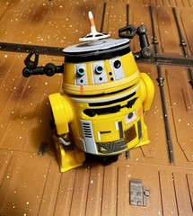 Star Wars Droid Factory C1-10P “Chopper” in Mining Facility Disguise. Loose