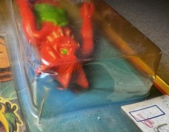 Vintage Arco The Other World Zendo Carded Action Figure w/ Jipps Mogs Weapons