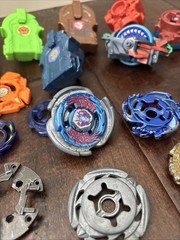 beyblade assorted lot some rare launchers metal plastic