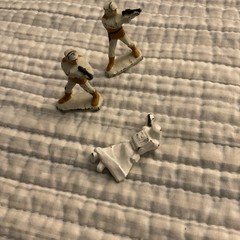 STAR WARS MICRO COLLECTION 1982 die Cast Metal Lot Of 9 Figures* Must Look*