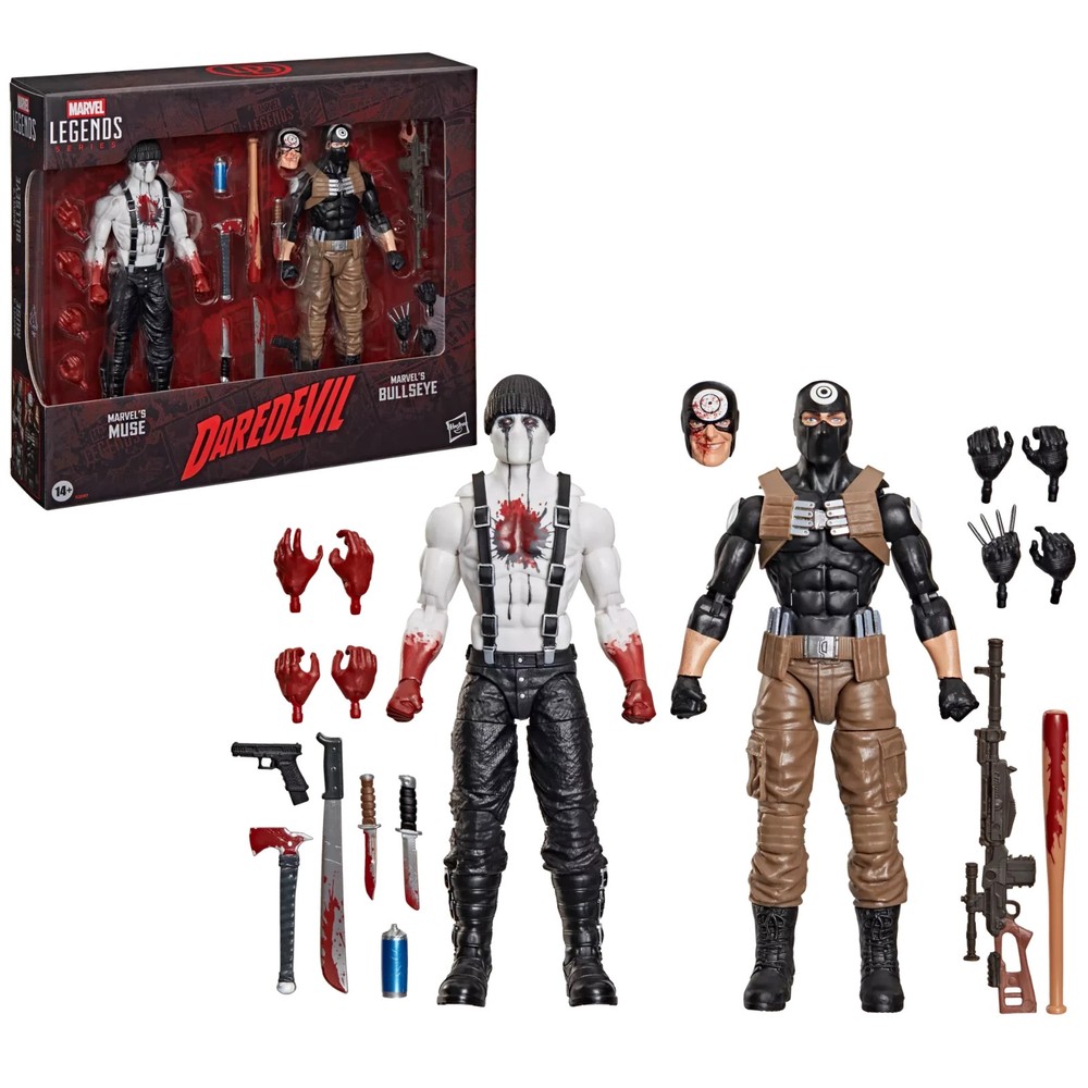 Marvel Legends 6″ Daredevil Muse Bullseye 2-Pack 260601