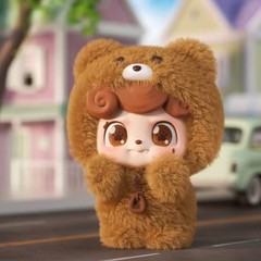Q.Kid Milk Coffee Bear Limited Edition Figure Plush Pendant Art Toy Hot Gift 9CM