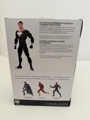 2023 DC Essentials – BLACK (SOLAR SUIT) SUPERMAN 7” return Of Superman