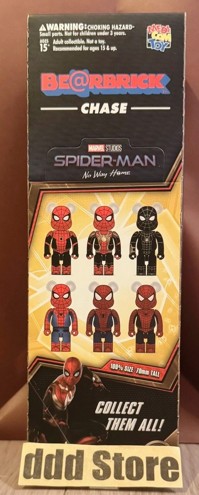 Medicom Toy BE@RBRICK CHASE Spider-Man No Way Home BEARBRICK 12-piece box 1 case