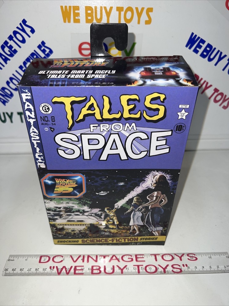 ⚡️Back to the Future 2 Ultimate Space Marty McFly 7″ NECA ⚠️ 🔥