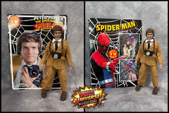Custom 8″ Mego Nicholas Hammond s Peter Parker Spider-Man Action Figure Boxed