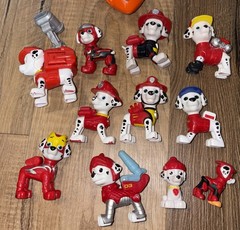 Paw Patrol Lot Figures Vehicles Al Marshal Ryder Skye Everest Zuma