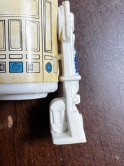 VINTAGE KENNER STAR WARS 1977 HONG KONG R2-D2 ARTOO SCOPE & C-3PO THREEPIO LOT