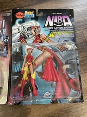 1998 Skybolt Toyz Double Impact China Action Figure Jazz & Nira Cyber Bill Maus