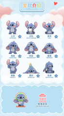 💡 TOPTOY x Disney Stitch Emoji 1.0 Series Figure Blind Box Toy
