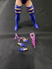 Hasbro Marvel Legends PSYLOCKE (6″ 1:12) from Gamerverse vs Thanos Missing Head