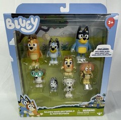 BLUEY Family & Friends Lot of (4) 8 Packs Totaling 32 Figures New In Boxes