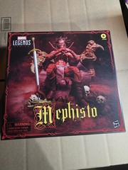 Marvel Legends Series Marvel’s Mephisto Infernal Throne Hasbro Pulse Exclusive