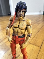 Neca Rambo Classic Video Game Appearance Authentic 8 bit NES 7 Inch Figure Loose