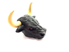 Mythic Legions Fodder Torrion HEAD black bull minotaur 1:12 accessory 1.0