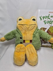 + Frog And Toad Plushies And Book Set Arnold Lobel Very HTF! NWT Kohls So Cute!
