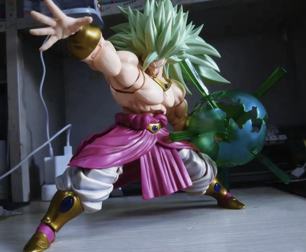 SH Figuarts Dragon Ball Z ZT Studios ZT-03 Super Saiyan 3 SSJ 3 Broly New!
