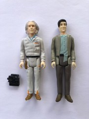 Funko Super7 ReAction Back to the Future Doc Brown George McFly Action Figures