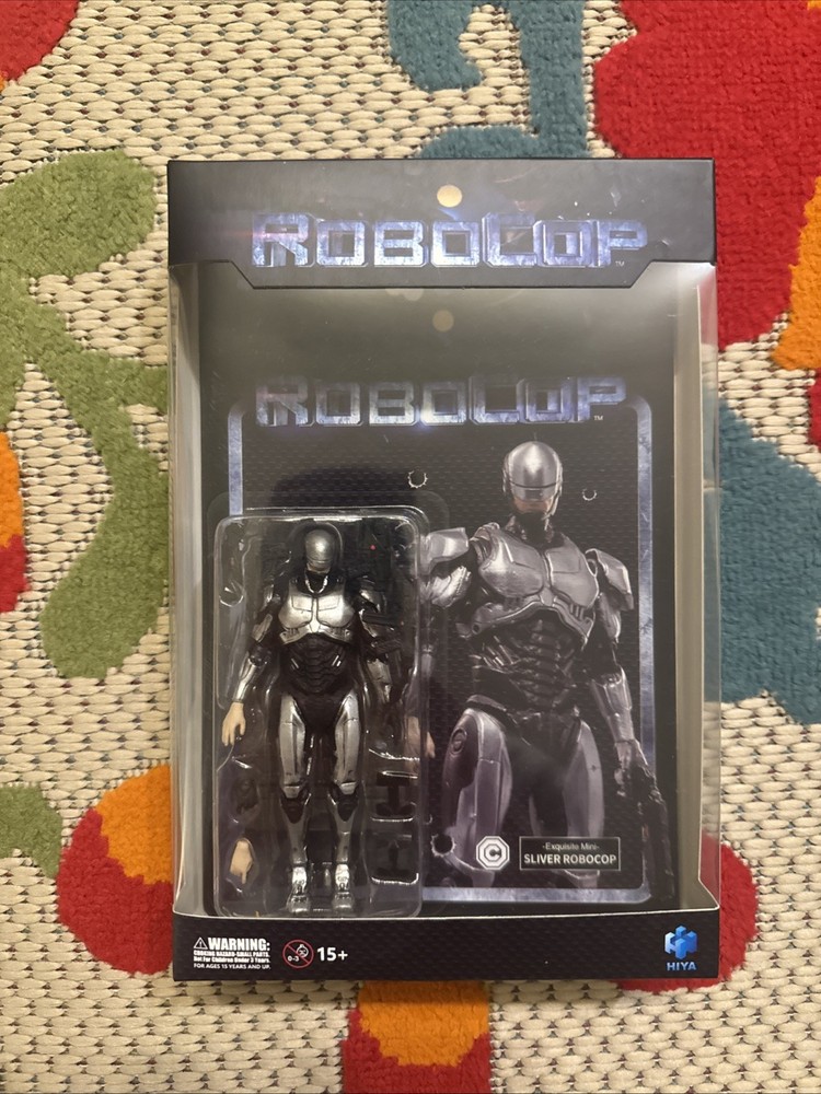 Robocop 4″ Action Figure Silver Reboot MIB 2020 Hiya Toys Exquisite Mini 1/18th