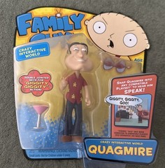 Family Guy Figures by Playmates. Lot Of 6 Brand New and Factory Sealed!