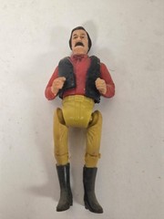 Vintage 1980 Legends Of The West Wyatt Earp Firefighter Figure